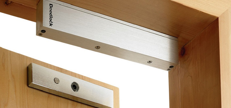 Magnetic lock installation Gardena